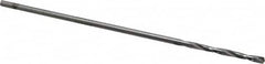 Made in USA - 9/64" Diam, 6" OAL Bright Carbide-Tipped Aircraft Extension Drill Bit - Eagle Tool & Supply