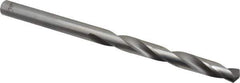 Made in USA - 3/8" Diam, 6" OAL Bright Carbide-Tipped Aircraft Extension Drill Bit - 135° Point Angle - Eagle Tool & Supply