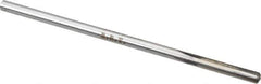Made in USA - 0.205" Carbide-Tipped 4 Flute Chucking Reamer - Straight Flute, 13/64" Straight Shank, 1-1/4" Flute Length, 5" OAL - Eagle Tool & Supply