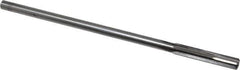 Made in USA - 0.269" Carbide-Tipped 4 Flute Chucking Reamer - Straight Flute, 15/64" Straight Shank, 1-1/2" Flute Length, 6" OAL - Eagle Tool & Supply