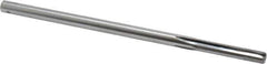 Made in USA - 0.288" Carbide-Tipped 4 Flute Chucking Reamer - Straight Flute, 9/32" Straight Shank, 1-1/2" Flute Length, 6" OAL - Eagle Tool & Supply