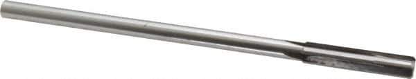 Made in USA - 0.365" Carbide-Tipped 4 Flute Chucking Reamer - Straight Flute, 5/16" Straight Shank, 1-3/4" Flute Length, 7" OAL - Eagle Tool & Supply