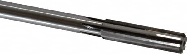 Made in USA - 0.516" Carbide-Tipped 6 Flute Chucking Reamer - Eagle Tool & Supply