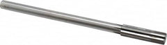Made in USA - 0.556" Carbide-Tipped 6 Flute Chucking Reamer - Eagle Tool & Supply
