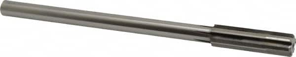 Made in USA - 0.575" Carbide-Tipped 6 Flute Chucking Reamer - Eagle Tool & Supply