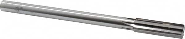 Made in USA - 0.672" Carbide-Tipped 6 Flute Chucking Reamer - Eagle Tool & Supply