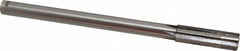 Made in USA - 0.677" Carbide-Tipped 6 Flute Chucking Reamer - Straight Flute, 9/16" Straight Shank, 2-1/4" Flute Length, 9" OAL - Eagle Tool & Supply