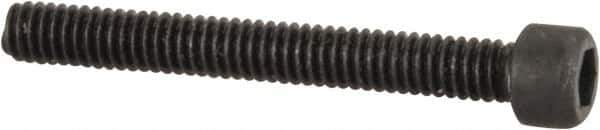 Value Collection - #1-72 UNF Hex Socket Drive, Socket Cap Screw - Alloy Steel, Black Oxide Finish, Fully Threaded, 5/8" Length Under Head - Eagle Tool & Supply