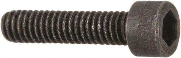 Value Collection - #2-64 UNF Hex Socket Drive, Socket Cap Screw - Alloy Steel, Black Oxide Finish, Fully Threaded, 3/8" Length Under Head - Eagle Tool & Supply