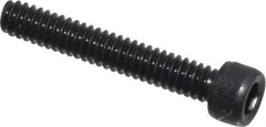 Value Collection - #3-48 UNC Hex Socket Drive, Socket Cap Screw - Alloy Steel, Black Oxide Finish, Fully Threaded, 5/8" Length Under Head - Eagle Tool & Supply
