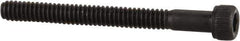Value Collection - #3-48 UNC Hex Socket Drive, Socket Cap Screw - Alloy Steel, Black Oxide Finish, Partially Threaded, 1" Length Under Head - Eagle Tool & Supply