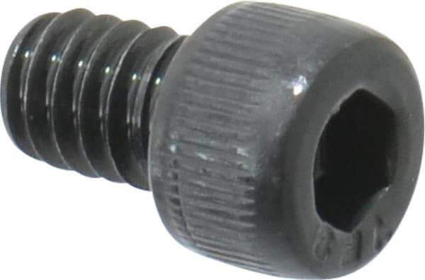 Value Collection - #5-40 UNC Hex Socket Drive, Socket Cap Screw - Alloy Steel, Black Oxide Finish, Fully Threaded, 3/16" Length Under Head - Eagle Tool & Supply