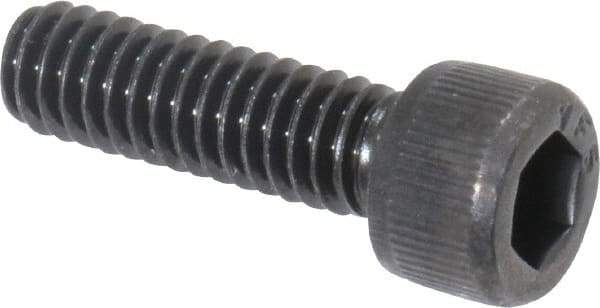 Value Collection - #8-32 UNC Hex Socket Drive, Socket Cap Screw - Alloy Steel, Black Oxide Finish, Fully Threaded, 9/16" Length Under Head - Eagle Tool & Supply