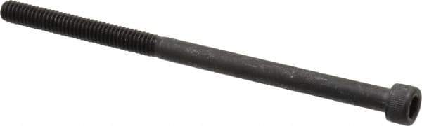 Value Collection - #8-32 UNC Hex Socket Drive, Socket Cap Screw - Alloy Steel, Black Oxide Finish, Partially Threaded, 3" Length Under Head - Eagle Tool & Supply