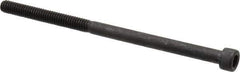Value Collection - #8-32 UNC Hex Socket Drive, Socket Cap Screw - Alloy Steel, Black Oxide Finish, Partially Threaded, 3" Length Under Head - Eagle Tool & Supply