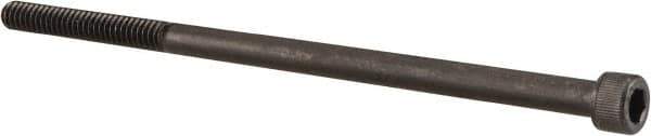 Value Collection - #8-32 UNC Hex Socket Drive, Socket Cap Screw - Alloy Steel, Black Oxide Finish, Partially Threaded, 3-1/4" Length Under Head - Eagle Tool & Supply