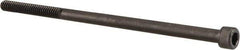 Value Collection - #8-32 UNC Hex Socket Drive, Socket Cap Screw - Alloy Steel, Black Oxide Finish, Partially Threaded, 3-1/4" Length Under Head - Eagle Tool & Supply