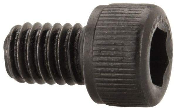 Value Collection - #8-36 UNF Hex Socket Drive, Socket Cap Screw - Alloy Steel, Black Oxide Finish, Fully Threaded, 1/4" Length Under Head - Eagle Tool & Supply
