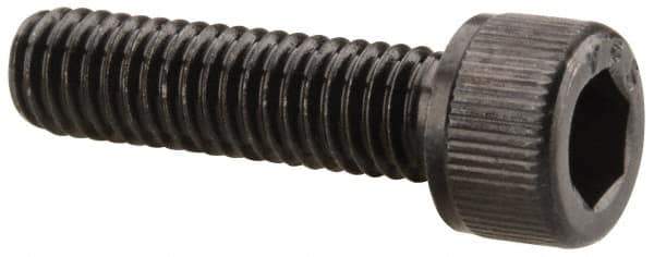 Value Collection - #8-36 UNF Hex Socket Drive, Socket Cap Screw - Alloy Steel, Black Oxide Finish, Fully Threaded, 5/8" Length Under Head - Eagle Tool & Supply
