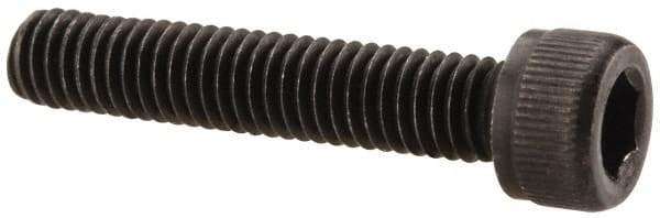 Value Collection - #8-36 UNF Hex Socket Drive, Socket Cap Screw - Alloy Steel, Black Oxide Finish, Fully Threaded, 7/8" Length Under Head - Eagle Tool & Supply