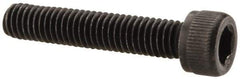Value Collection - #8-36 UNF Hex Socket Drive, Socket Cap Screw - Alloy Steel, Black Oxide Finish, Fully Threaded, 7/8" Length Under Head - Eagle Tool & Supply