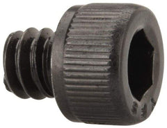 Value Collection - #10-24 UNC Hex Socket Drive, Socket Cap Screw - Alloy Steel, Black Oxide Finish, Fully Threaded, 3/16" Length Under Head - Eagle Tool & Supply