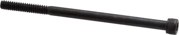 Value Collection - #10-24 UNC Hex Socket Drive, Socket Cap Screw - Alloy Steel, Black Oxide Finish, Partially Threaded, 3-1/4" Length Under Head - Eagle Tool & Supply