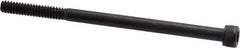 Value Collection - #10-24 UNC Hex Socket Drive, Socket Cap Screw - Alloy Steel, Black Oxide Finish, Partially Threaded, 3-1/4" Length Under Head - Eagle Tool & Supply