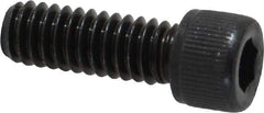 Value Collection - #12-24 UNC Hex Socket Drive, Socket Cap Screw - Alloy Steel, Black Oxide Finish, Fully Threaded, 5/8" Length Under Head - Eagle Tool & Supply