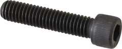 Value Collection - #12-28 UNF Hex Socket Drive, Socket Cap Screw - Alloy Steel, Black Oxide Finish, Fully Threaded, 1" Length Under Head - Eagle Tool & Supply