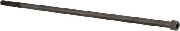 Value Collection - 1/4-20 UNC Hex Socket Drive, Socket Cap Screw - Alloy Steel, Black Oxide Finish, Partially Threaded, 8" Length Under Head - Eagle Tool & Supply
