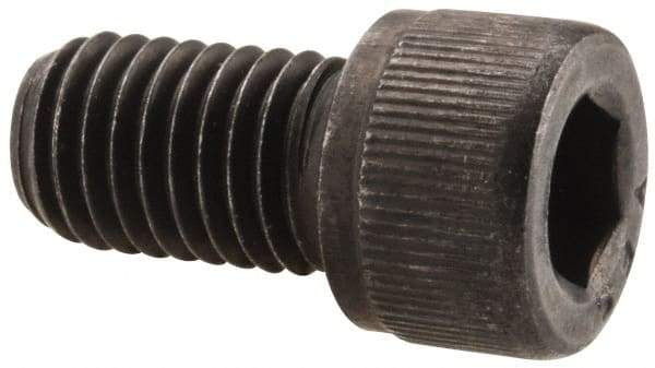 Value Collection - 1/4-28 UNF Hex Socket Drive, Socket Cap Screw - Alloy Steel, Black Oxide Finish, Fully Threaded, 7/16" Length Under Head - Eagle Tool & Supply