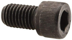 Value Collection - 1/4-28 UNF Hex Socket Drive, Socket Cap Screw - Alloy Steel, Black Oxide Finish, Fully Threaded, 7/16" Length Under Head - Eagle Tool & Supply