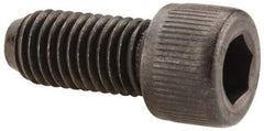 Value Collection - 1/4-28 UNF Hex Socket Drive, Socket Cap Screw - Alloy Steel, Black Oxide Finish, Fully Threaded, 9/16" Length Under Head - Eagle Tool & Supply