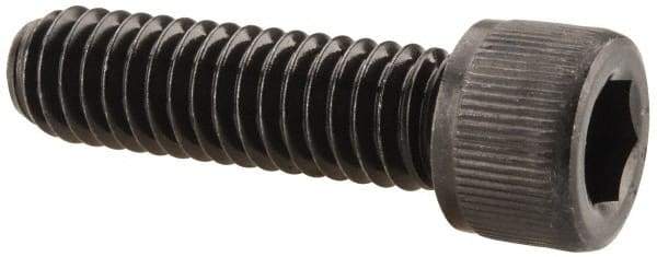 Value Collection - 5/16-18 UNC Hex Socket Drive, Socket Cap Screw - Alloy Steel, Black Oxide Finish, Fully Threaded, 1-1/8" Length Under Head - Eagle Tool & Supply