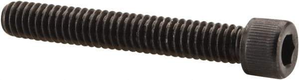 Value Collection - 5/16-18 UNC Hex Socket Drive, Socket Cap Screw - Alloy Steel, Black Oxide Finish, Partially Threaded, 1-5/8" Length Under Head - Eagle Tool & Supply