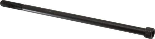 Value Collection - 5/16-18 UNC Hex Socket Drive, Socket Cap Screw - Alloy Steel, Black Oxide Finish, Partially Threaded, 7" Length Under Head - Eagle Tool & Supply