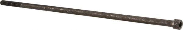 Value Collection - 5/16-18 UNC Hex Socket Drive, Socket Cap Screw - Alloy Steel, Black Oxide Finish, Partially Threaded, 10" Length Under Head - Eagle Tool & Supply