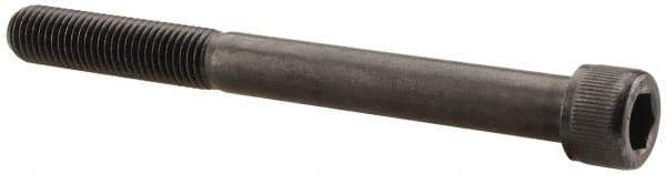 Value Collection - 5/16-24 UNF Hex Socket Drive, Socket Cap Screw - Alloy Steel, Black Oxide Finish, Partially Threaded, 3-1/4" Length Under Head - Eagle Tool & Supply