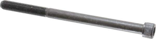 Value Collection - 5/16-24 UNF Hex Socket Drive, Socket Cap Screw - Alloy Steel, Black Oxide Finish, Partially Threaded, 4-1/2" Length Under Head - Eagle Tool & Supply