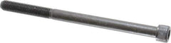 Value Collection - 5/16-24 UNF Hex Socket Drive, Socket Cap Screw - Alloy Steel, Black Oxide Finish, Partially Threaded, 4-1/2" Length Under Head - Eagle Tool & Supply