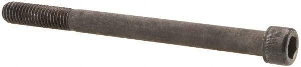 Value Collection - 3/8-16 UNC Hex Socket Drive, Socket Cap Screw - Alloy Steel, Black Oxide Finish, Partially Threaded, 4-3/4" Length Under Head - Eagle Tool & Supply