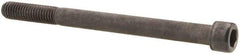 Value Collection - 3/8-16 UNC Hex Socket Drive, Socket Cap Screw - Alloy Steel, Black Oxide Finish, Partially Threaded, 4-3/4" Length Under Head - Eagle Tool & Supply