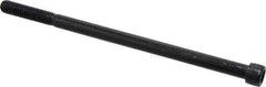Value Collection - 3/8-16 UNC Hex Socket Drive, Socket Cap Screw - Alloy Steel, Black Oxide Finish, Partially Threaded, 7" Length Under Head - Eagle Tool & Supply