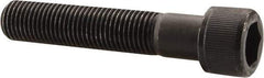 Value Collection - 7/16-20 UNF Hex Socket Drive, Socket Cap Screw - Alloy Steel, Black Oxide Finish, Partially Threaded, 2-1/4" Length Under Head - Eagle Tool & Supply