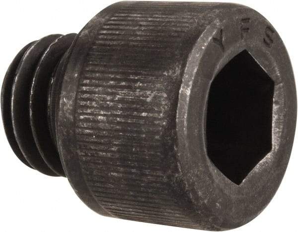 Value Collection - 1/2-13 UNC Hex Socket Drive, Socket Cap Screw - Alloy Steel, Black Oxide Finish, Fully Threaded, 3/8" Length Under Head - Eagle Tool & Supply