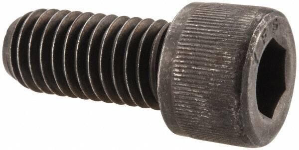 Value Collection - 1/2-13 UNC Hex Socket Drive, Socket Cap Screw - Alloy Steel, Black Oxide Finish, Fully Threaded, 1-1/8" Length Under Head - Eagle Tool & Supply