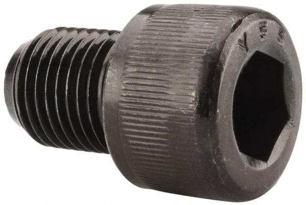 Value Collection - 1/2-20 UNF Hex Socket Drive, Socket Cap Screw - Alloy Steel, Black Oxide Finish, Fully Threaded, 5/8" Length Under Head - Eagle Tool & Supply