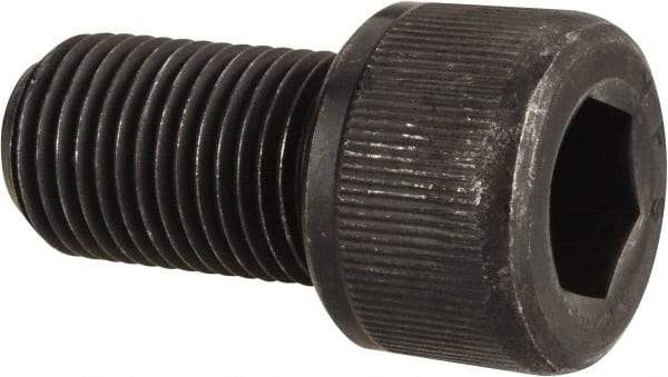 Value Collection - 1/2-20 UNF Hex Socket Drive, Socket Cap Screw - Alloy Steel, Black Oxide Finish, Fully Threaded, 7/8" Length Under Head - Eagle Tool & Supply