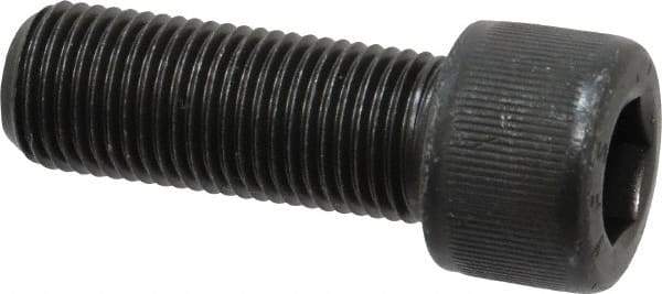 Value Collection - 1/2-20 UNF Hex Socket Drive, Socket Cap Screw - Alloy Steel, Black Oxide Finish, Fully Threaded, 1-3/8" Length Under Head - Eagle Tool & Supply